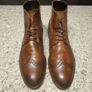 Johnston & Murphy Size 10 Italian Dress Shoes
